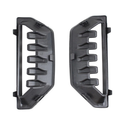 2X Front Bumper Grille Cover Air Duct Vent for GMC Sierra 1500 (2022–2025)