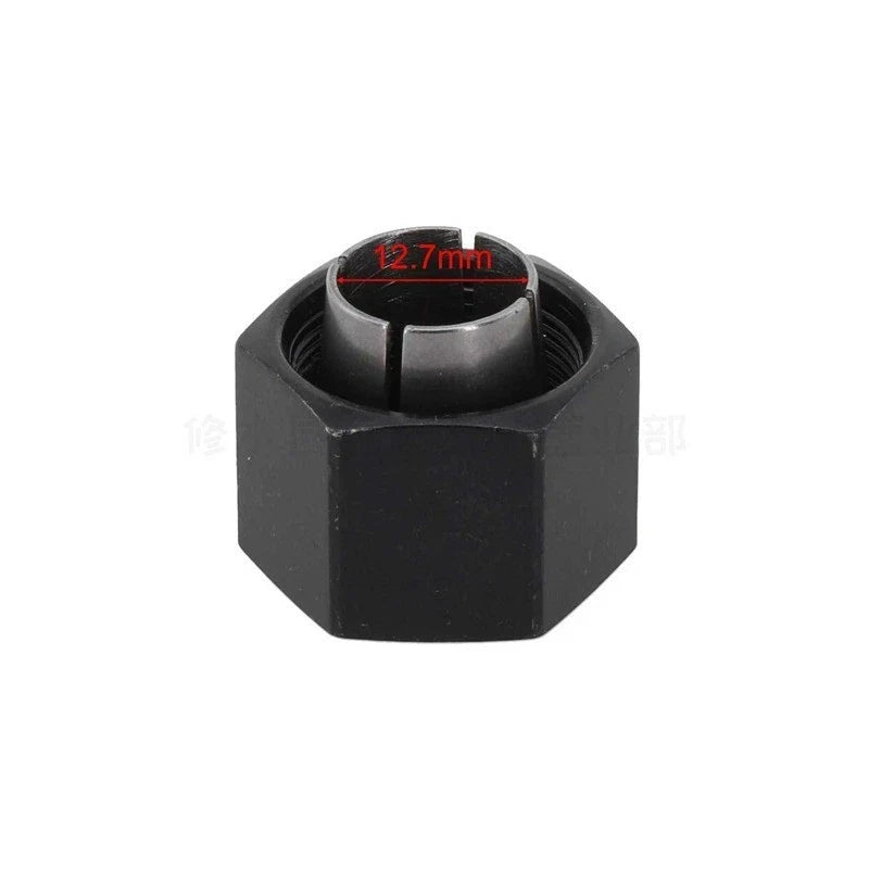 Steel Chuck Nut for Power Tools (12.7MM, 12MM, 6.35MM)