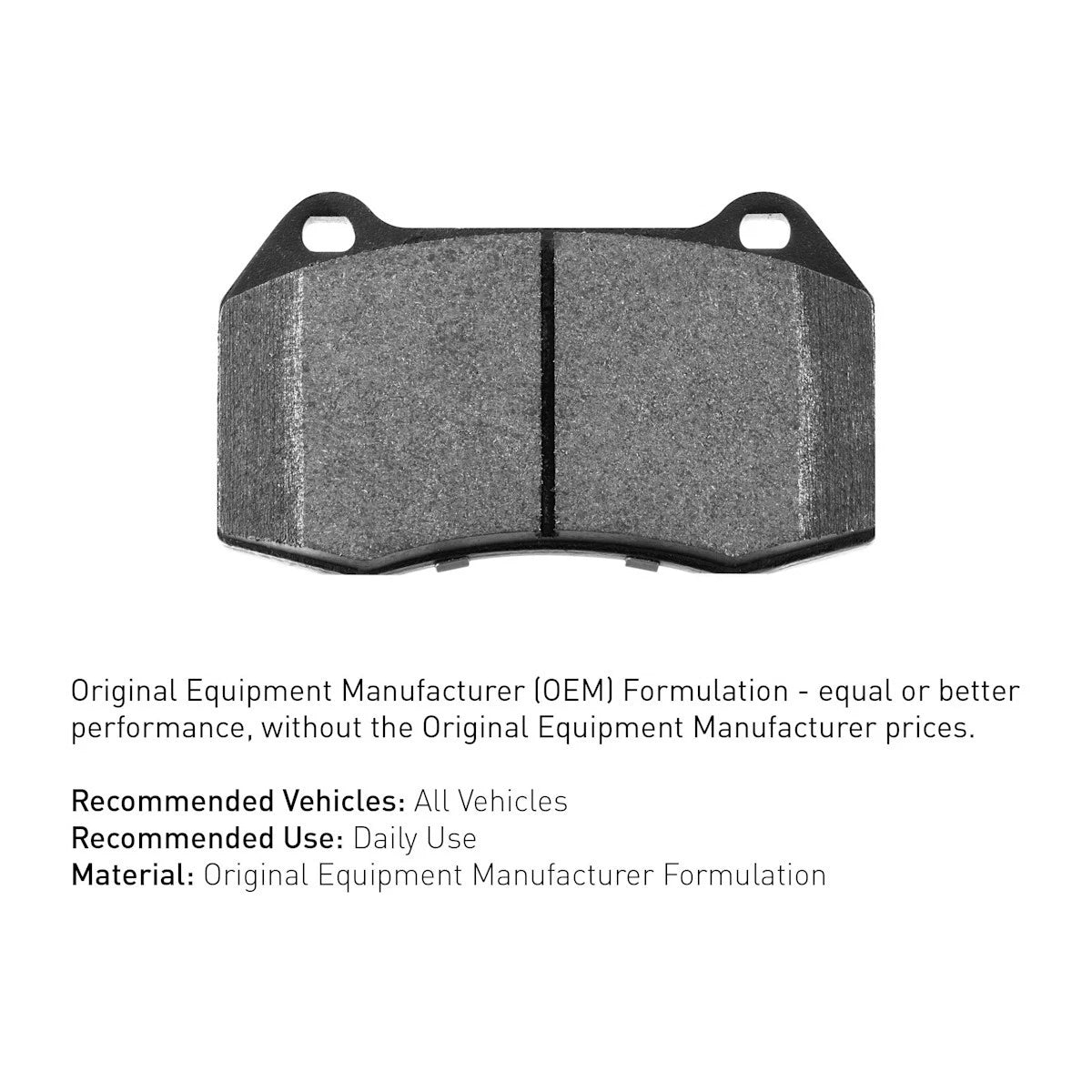 2X Rear Brake Pad Set for Jaguar I-Pace (2019–2020) 2551-1821-11