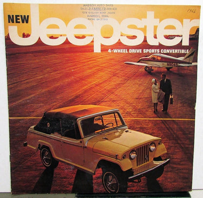 Sales Brochure for Jeepster 4WD Sports Convertible (1966)