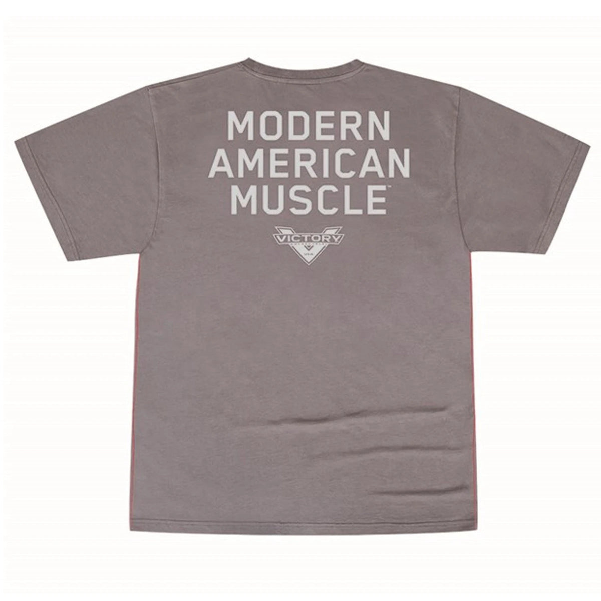 Men's Grey Octane Tee Shirt for Victory Motorcycle (286797902)