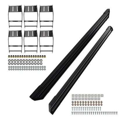 2X Non-Slip Nerf Bars for Ford F350 F-250 SuperDuty Crew (2017–2026)