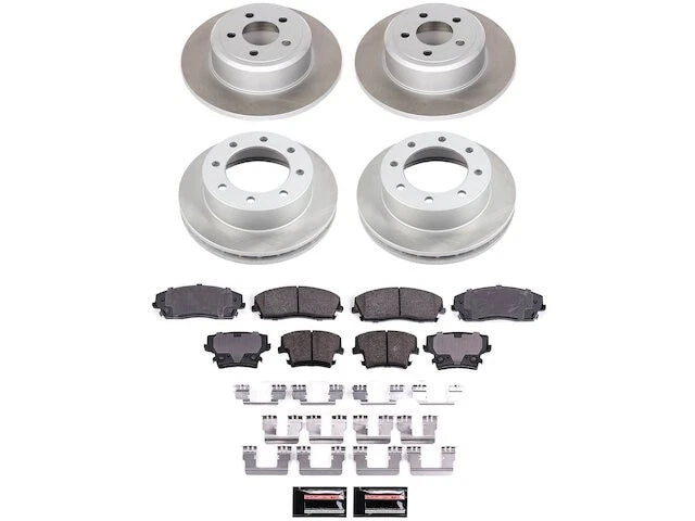Brake Pad and Rotor Kit for Chrysler 300 (2005–2023) 61365HXSM