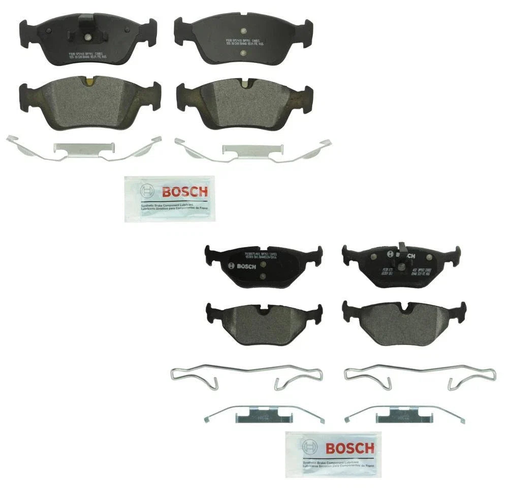 Set of 4 Bosch Disc Brake Pads for BMW E36 E46 E85 E86 328Ci Z4