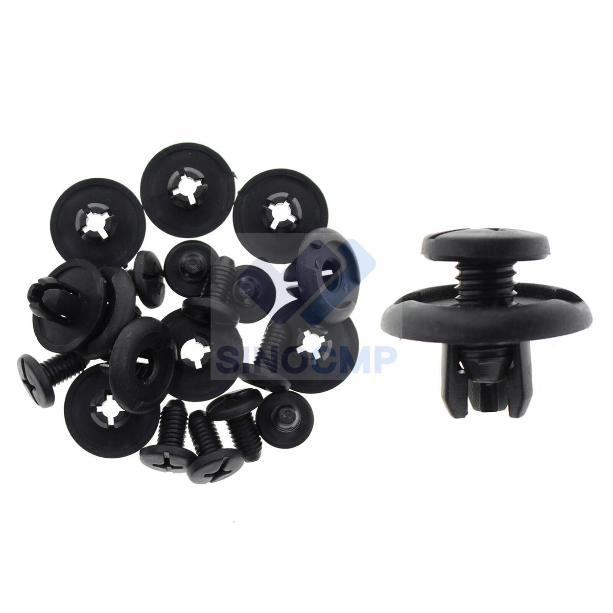 40x Push Retainer Pin Body Bumper Rivet Clip for (52161-02020, 91503-SZ3-003, 91512-SM4-003, 21030249)