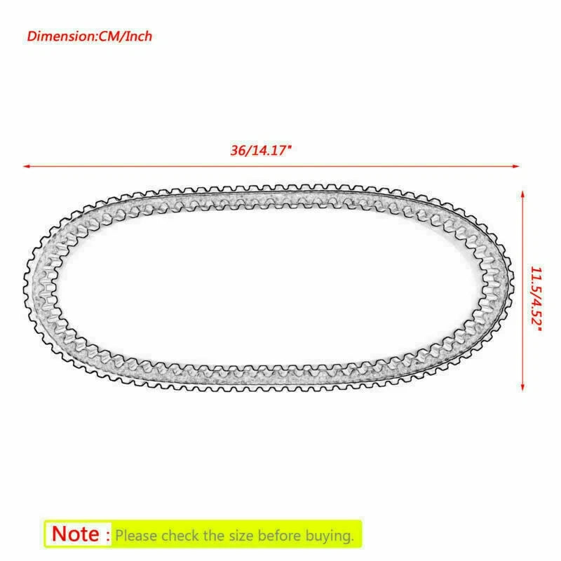 Drive Belt for Honda PCX150 (2012–2013) 23100-KZY-701 T9