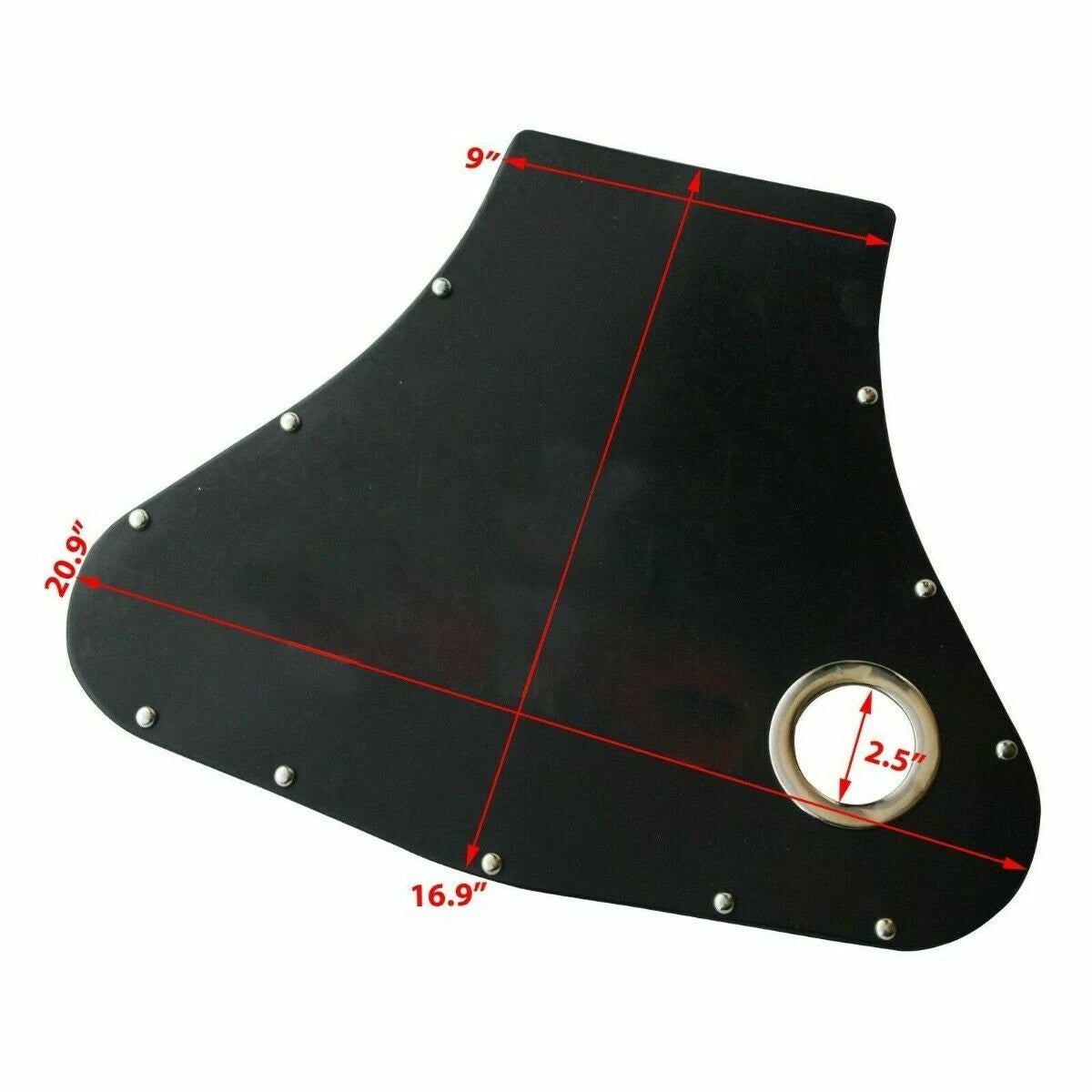 Rear Mudguard Mud Flap for Royal Enfield Classic (Compatible)