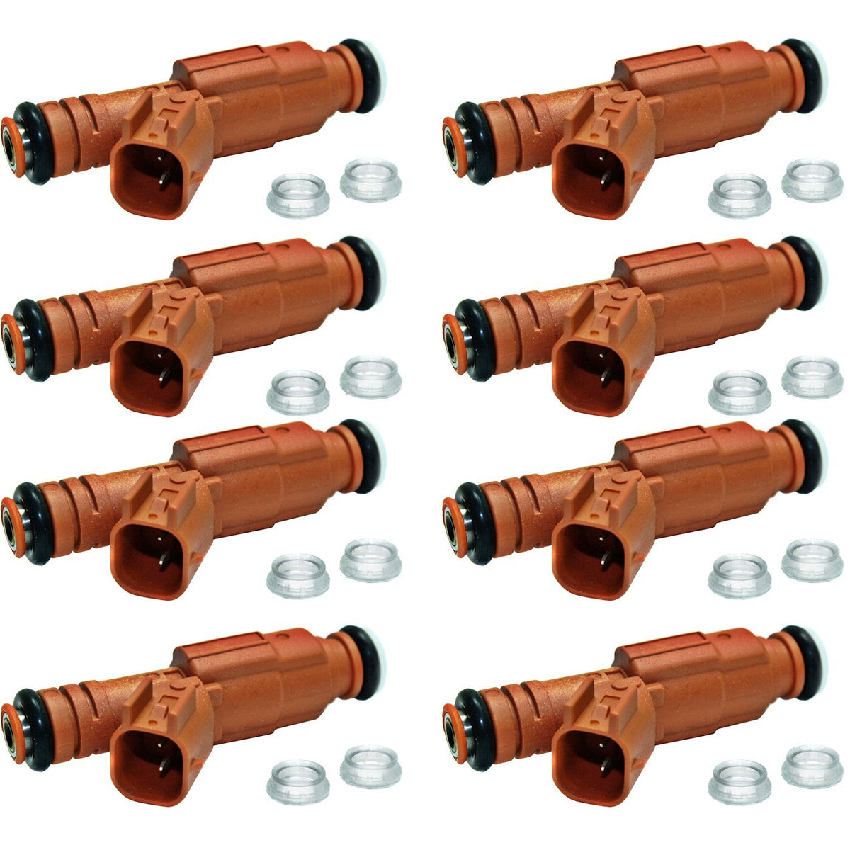 Set of 8 Fuel Injectors for Ram 1500 2500 Dakota Durango
