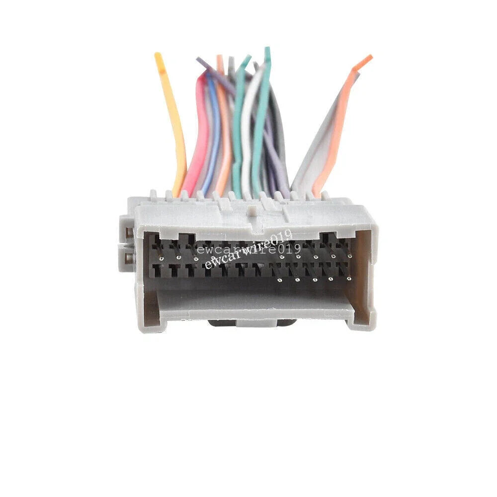 Car Radio Install Wire Harness Power Plug & Antenna Adapter for Buick Rainier (2004–2007)