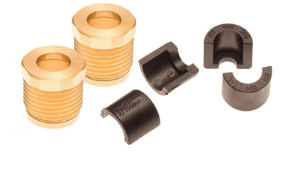 Set of 2 Steering & Reverse Cable Billet Lock Nut & Half Ring for Sea Doo RXP RXT (2002–2023)