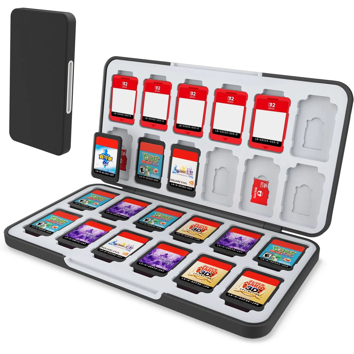 24-Slot Game Card Case Holder for Nintendo Switch