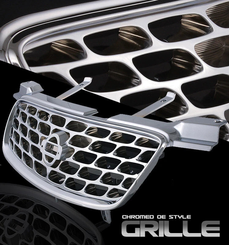 Chrome ABS Grille Shell for Nissan Sentra (2000–2003) FG753