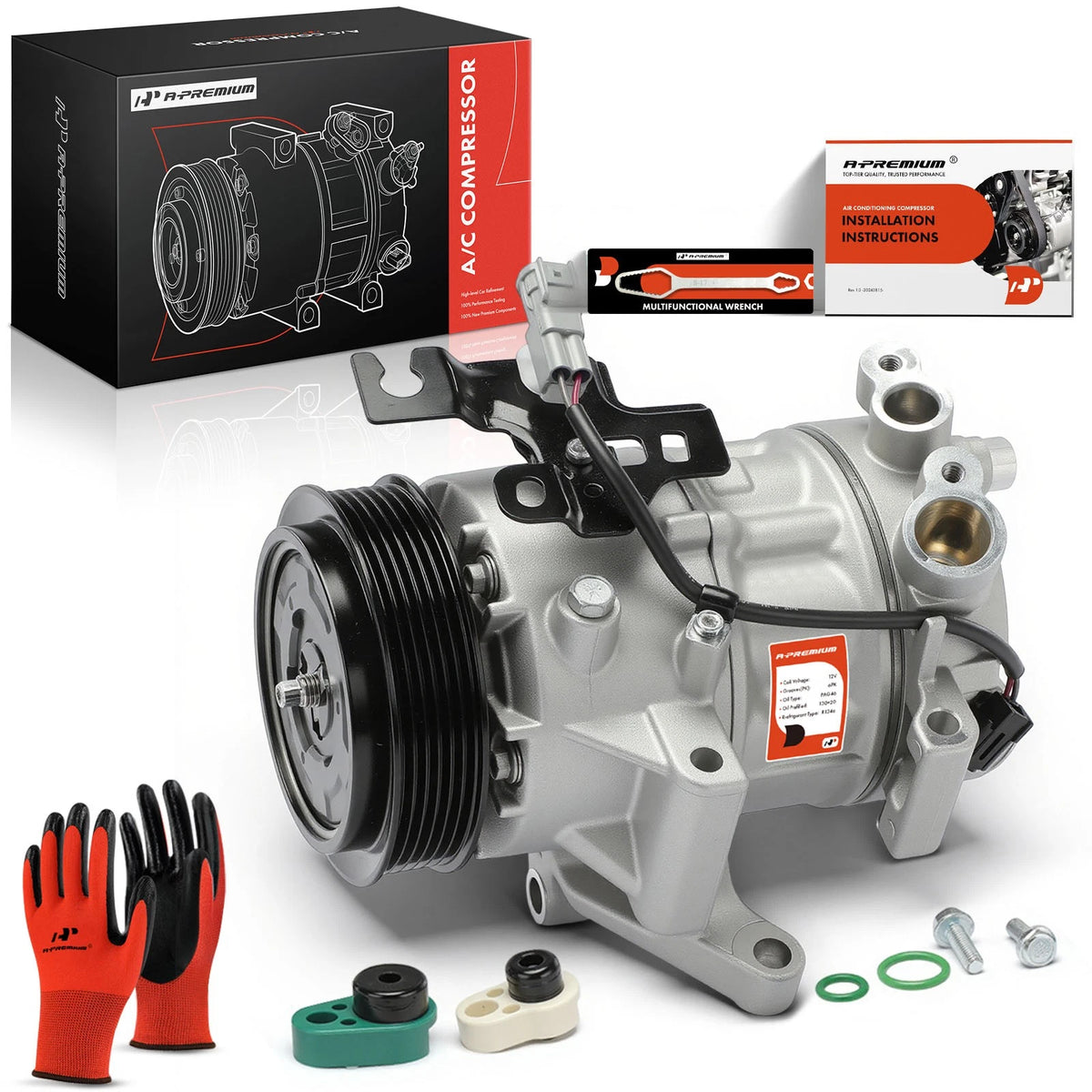 A/C Compressor with Clutch for Subaru WRX (2022–2024) 73111VC010