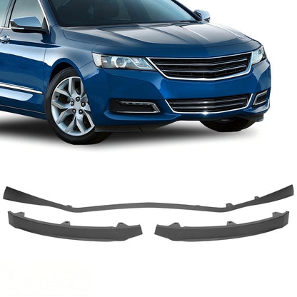 3X Black Front Bumper Valance for Chevrolet Impala (2014–2020) CON-A000000471, GM1092239C