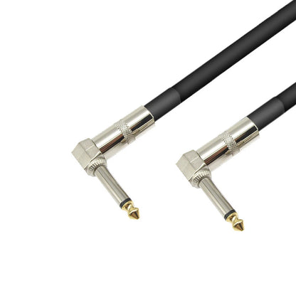 6PC Right Angle Patch Cord Cables for Guitar Effect Pedal Board