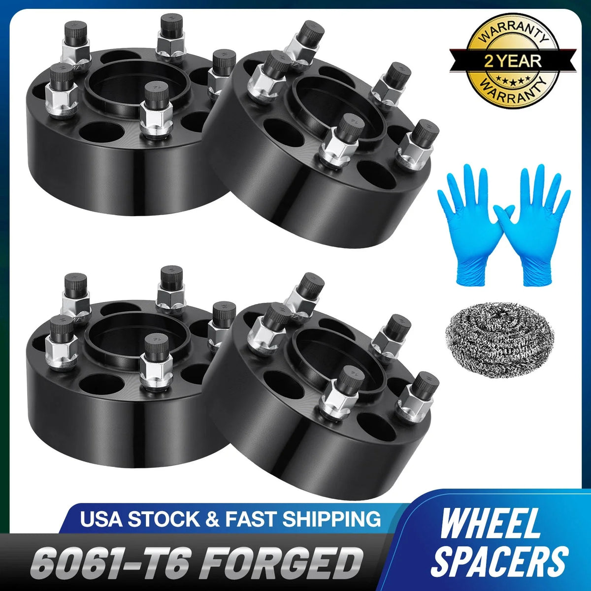 Set of 4 Hubcentric Wheel Spacers for Dodge Chrysler 300 (2005–2023)