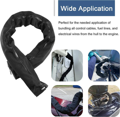 48" Marine Cable-Hose Rigging Protector Cover ZRS-1-DP