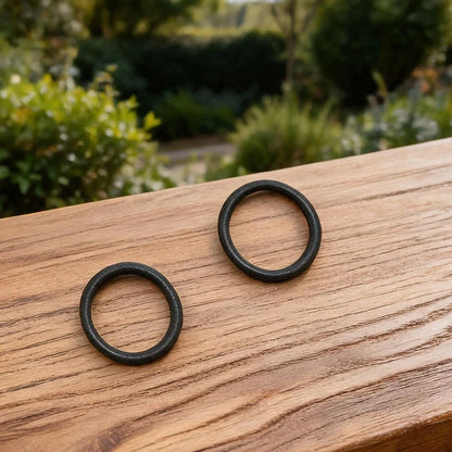 Black O-Rings 25x3.5 for Toolless Gas Cap (Compatible with 9645-948-7734)