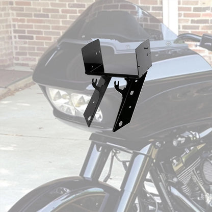 Front Fairing Radio Caddy Mount Bracket for Harley Touring Road Glide (1998–2013)