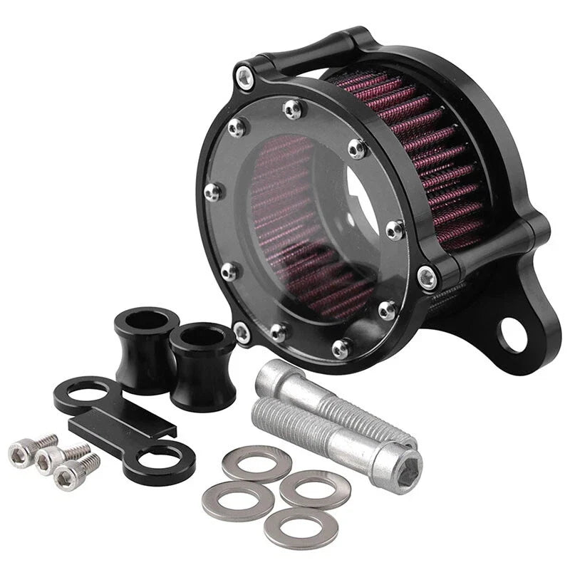Air Cleaner Intake Filter Kit for Harley Sportster Iron 883 1200 72 48 (2012–2024)