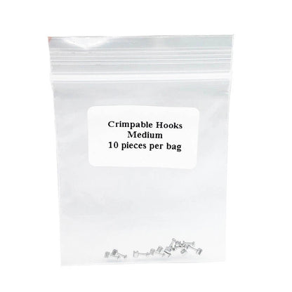 50pcs Orthodontic Crimpable T Shaped Arch Wire Hooks