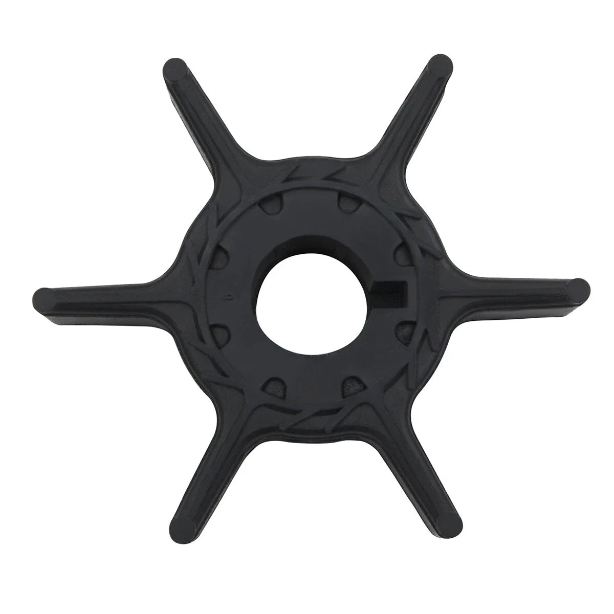 Water Pump Impeller & Key for Yamaha 4 Stroke 6-9.9 HP Outboard (68T-44352-00)