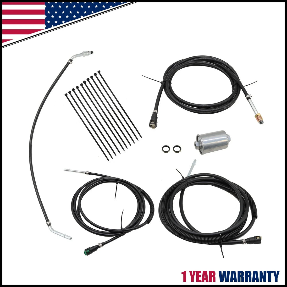 Nylon Fuel Line Kit for Chevy Tahoe Suburban Avalanche 1500 2500 (2000–2004)