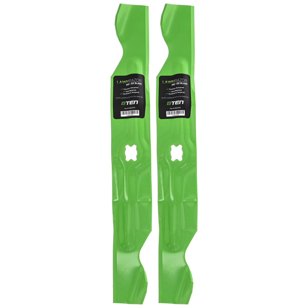Set of 2 LawnRAZOR Blades for MTD Cub Cadet (742-04154, 942-04154)