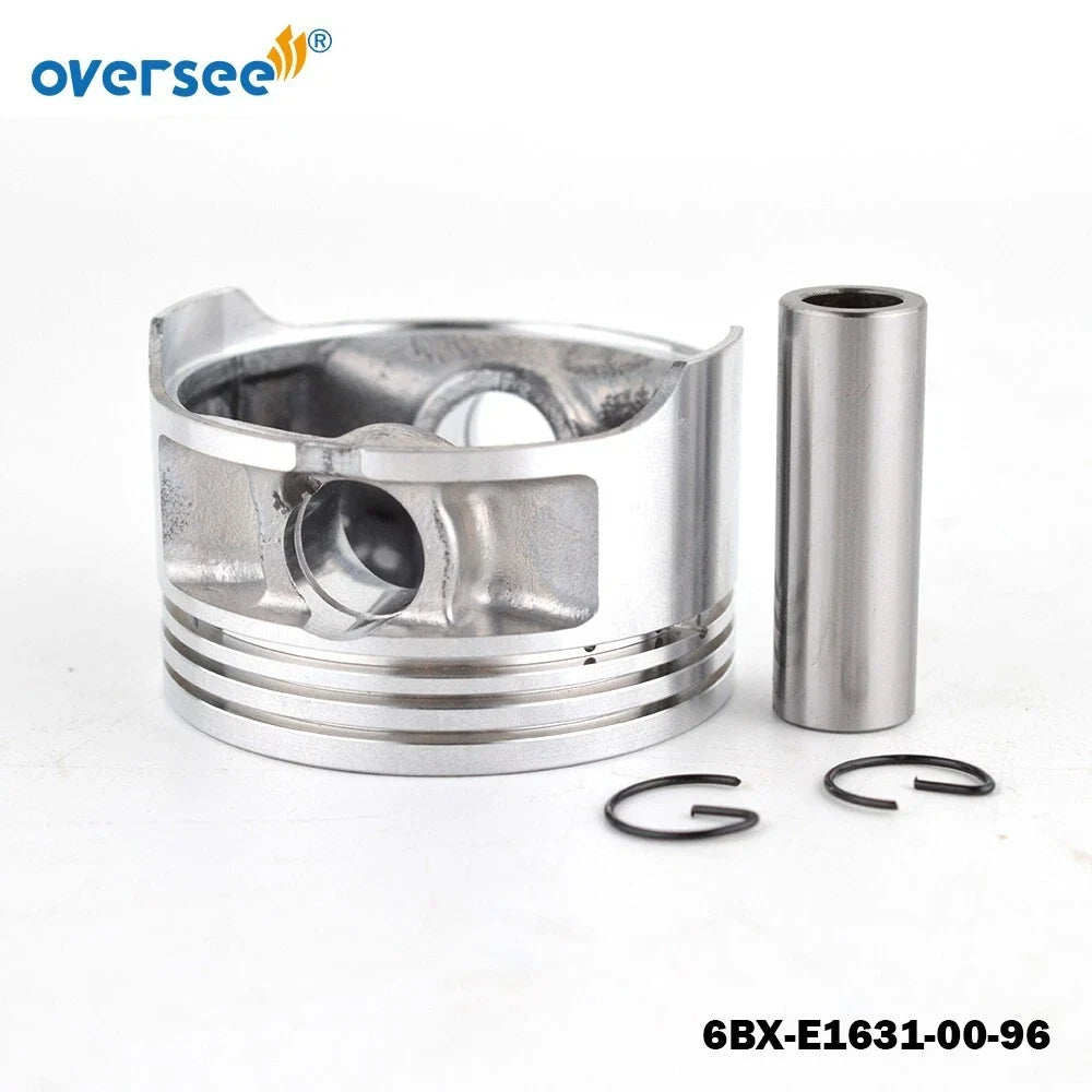 Piston & Ring Set for Yamaha F4-6HP Outboard (1996) 6BX-E1631-00-96, 6BX-E1603-0
