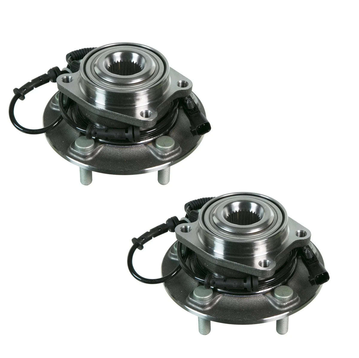 Set of 2 Front Moog Wheel Bearing and Hub Assemblies for Ram Dodge Chrysler