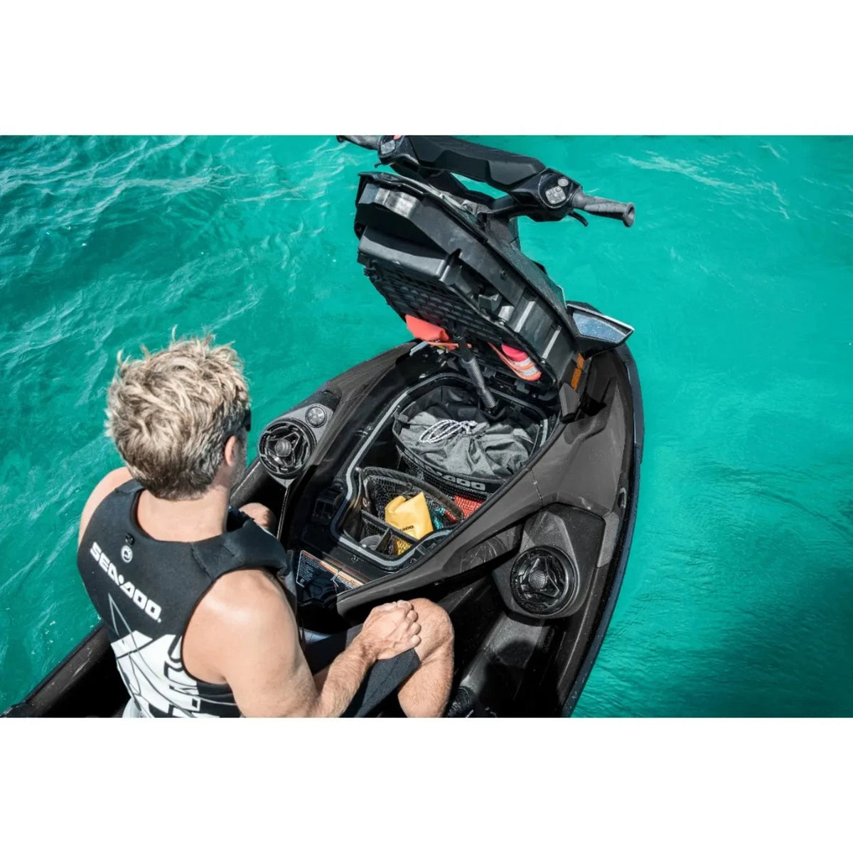 2X Sea-Doo OEM Storage Bin Organizer for Sea-Doo (295100835)