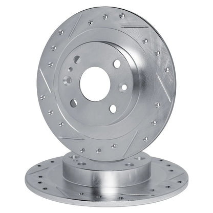 2X Brake Discs Rear for Toyota Corolla Coupe Hatchback (1987) WGPN1-76133