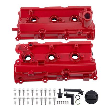 2X Aluminum Valve Cover Kit for Infiniti G35 Nissan 350Z (2003–2008)