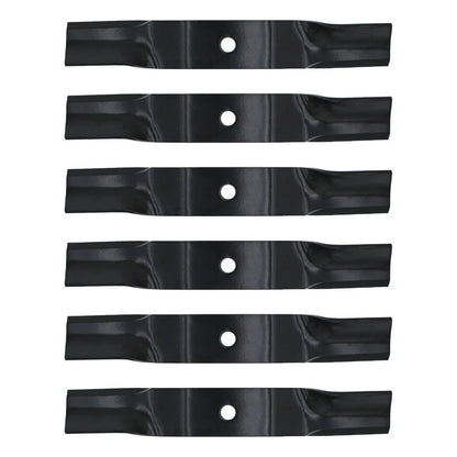 6 XHT HD Blades for Kubota 48" Decks