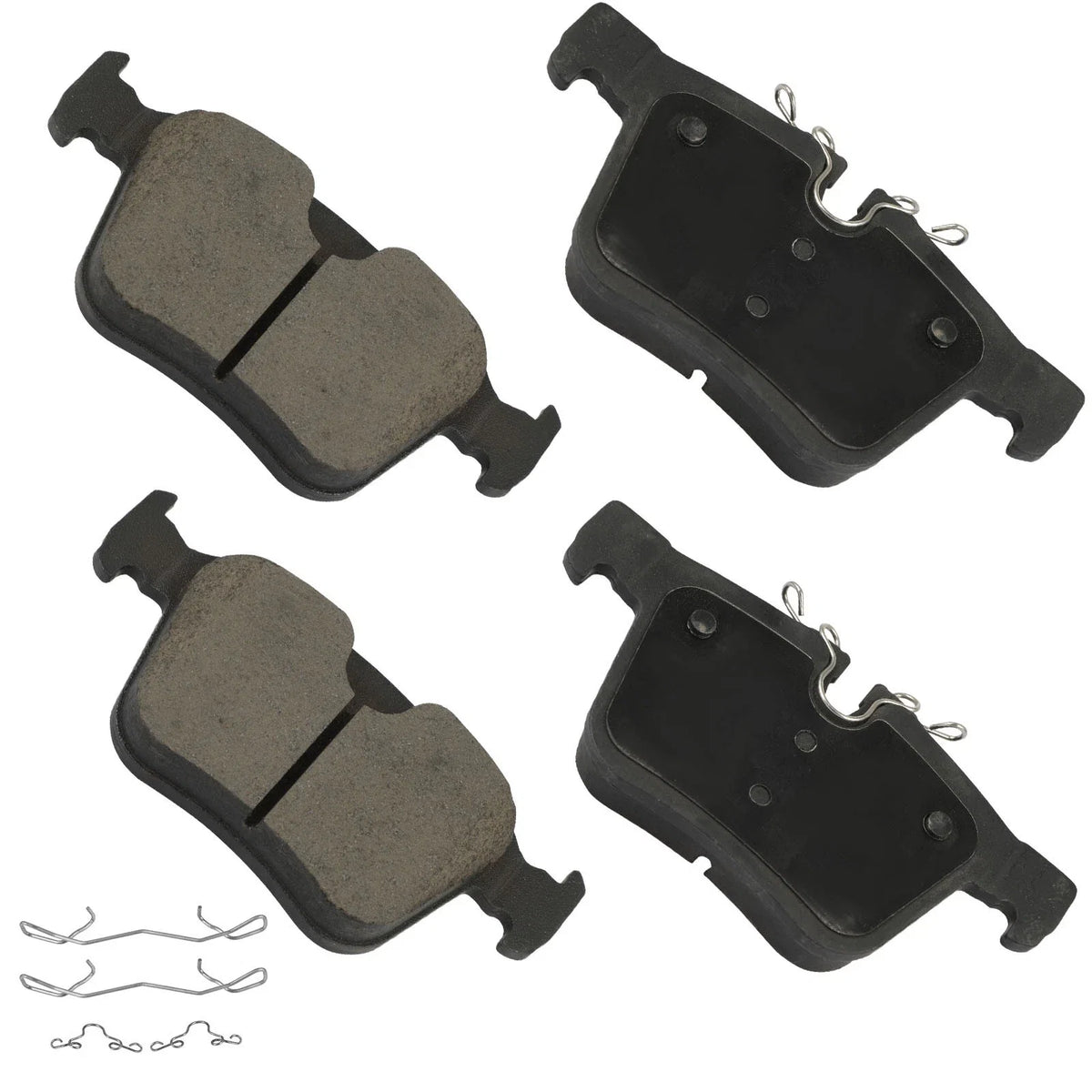 4X Ceramic Brake Pads for Jaguar XE (2016–2018) Rear