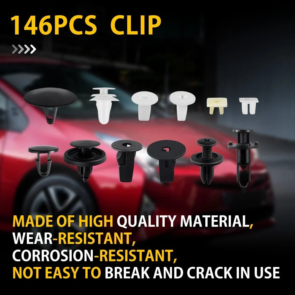 Fender Trim Push Pin Rivet Clips for Toyota