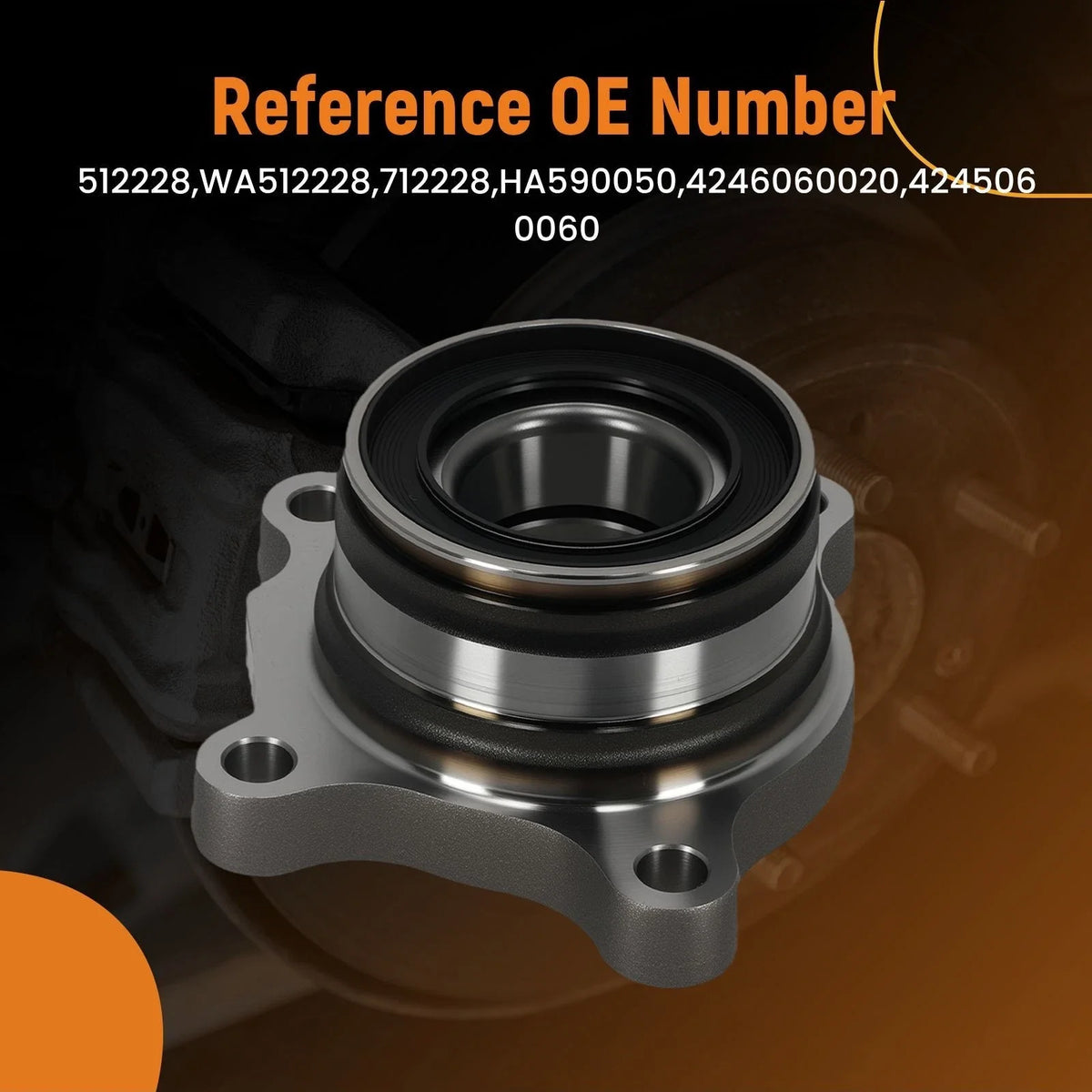 Rear Right Wheel Hub Bearing Assembly for Lexus GX460/GX470 (2003–2021)