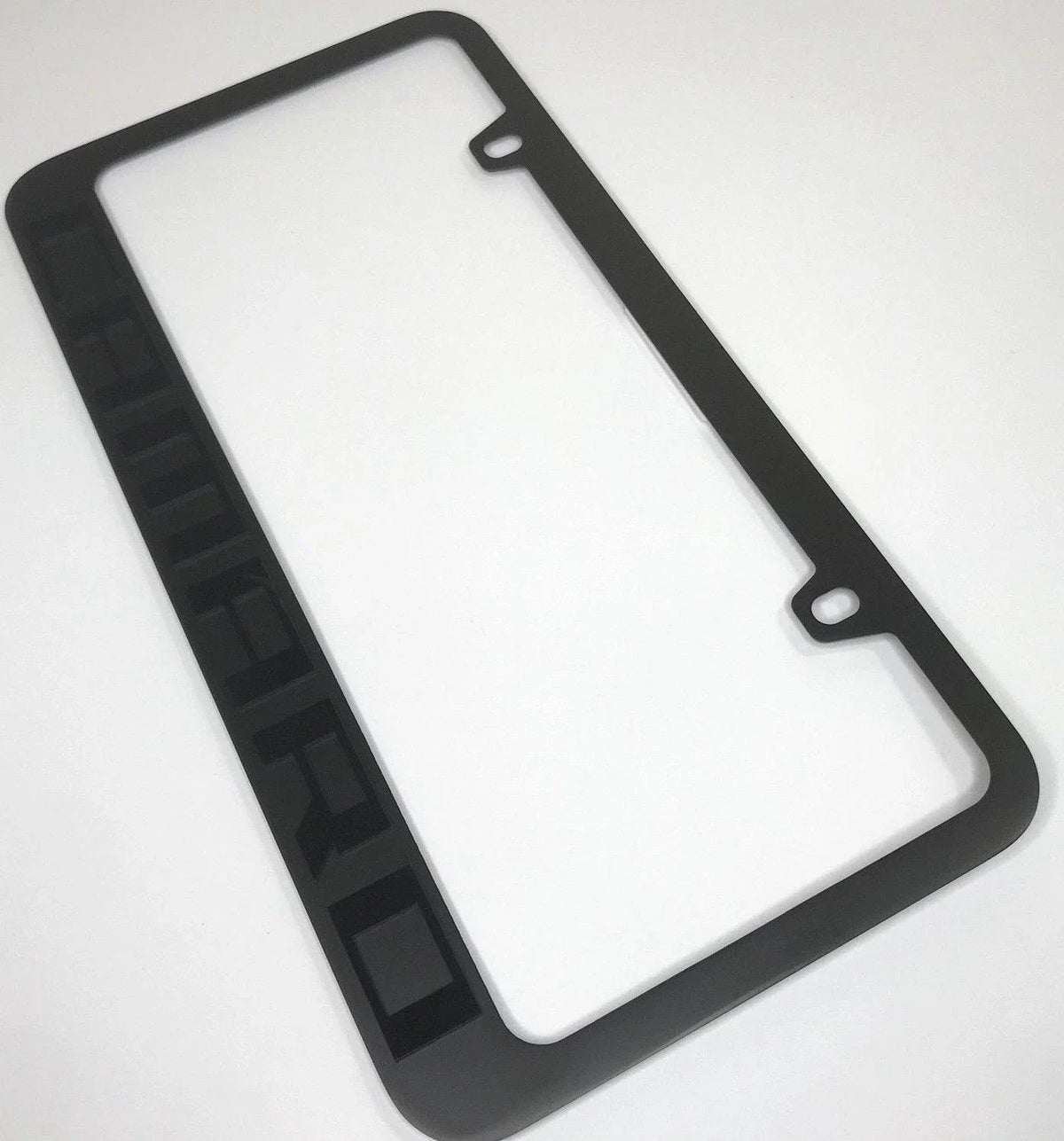 License Plate Frame Premium Matte Black for Chevrolet Camaro (2010–2015)