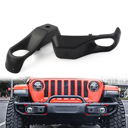 1 Pair Front Fog Lamp Cover for Jeep Wrangler JL (2018–2022)