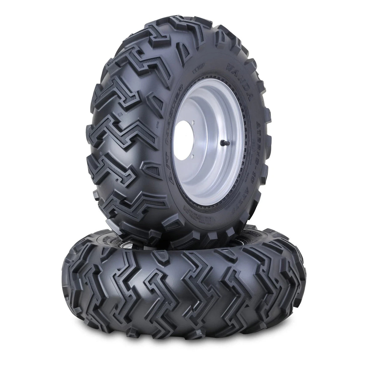 2 Wanda ATV Tire Assembly 22X8-10 on 4x110mm PCD for ATV
