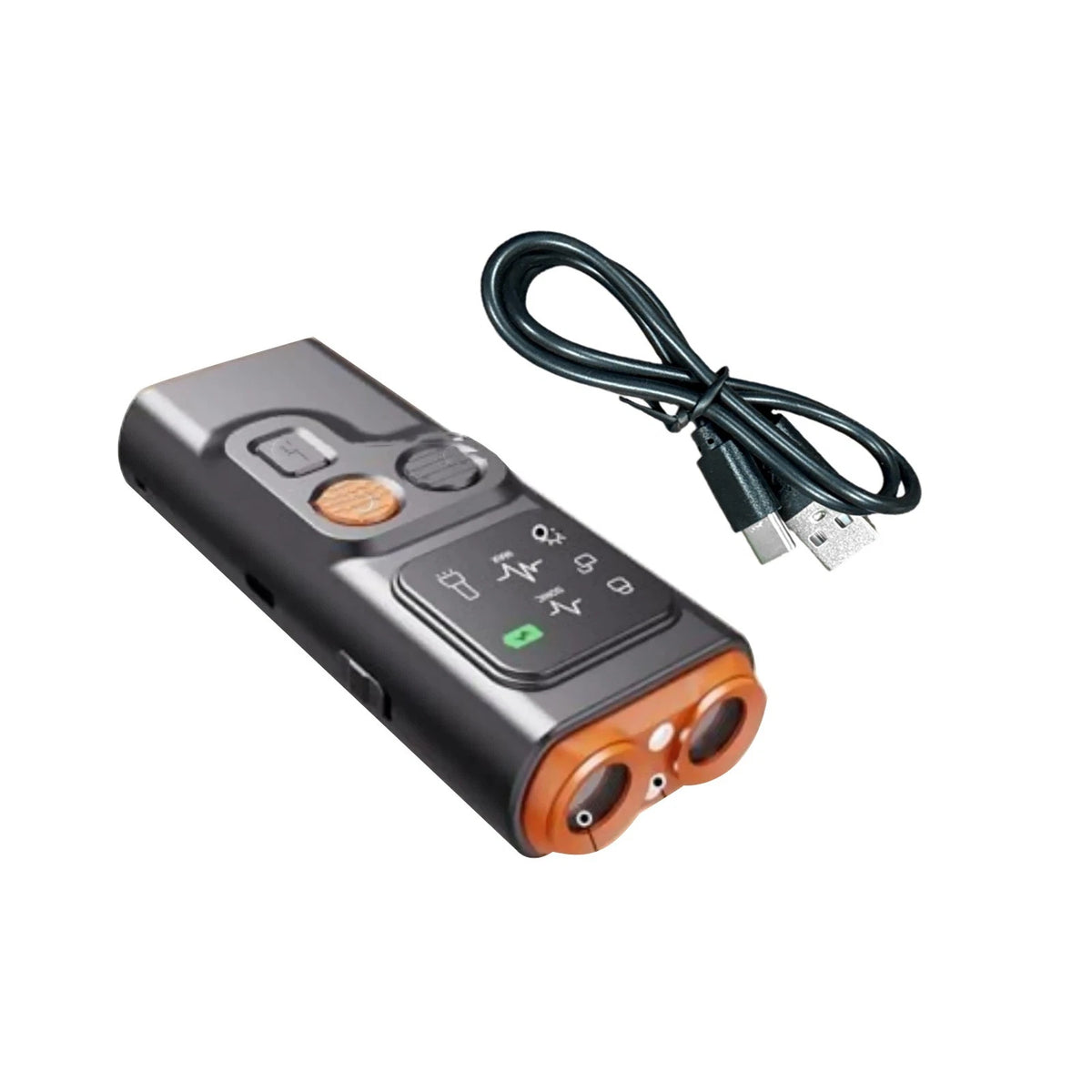 Ultrasonic Dog Barking Deterrent with LED Flashlight and Training Modes