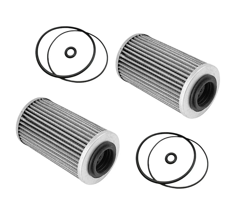 2X Oil Filter & O Ring Kit for Sea Doo 4-Tec RXPX RXTX GTX GTI Wake (2002–2023)