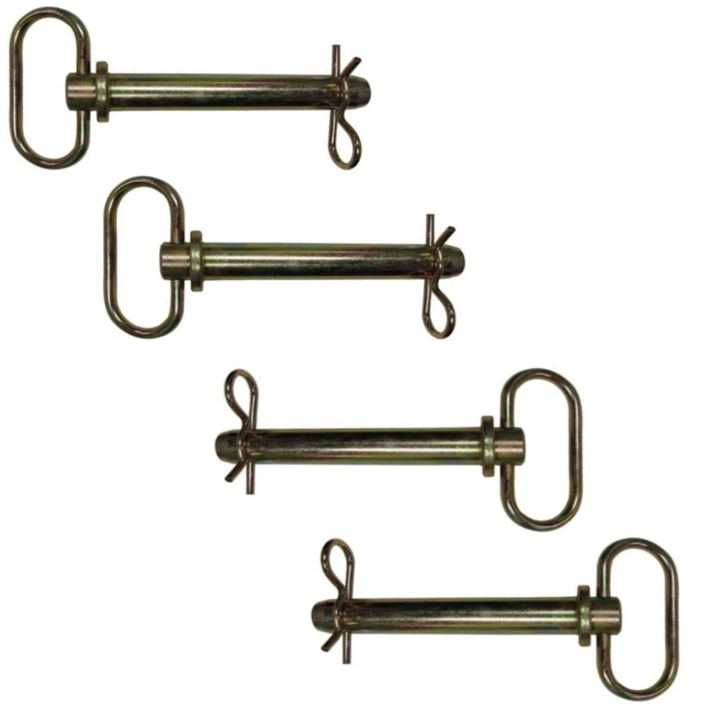 Set of 4 Swivel Handle Tractor Hitch Pins P8754 PS8754 7/8 X 4-1/4"