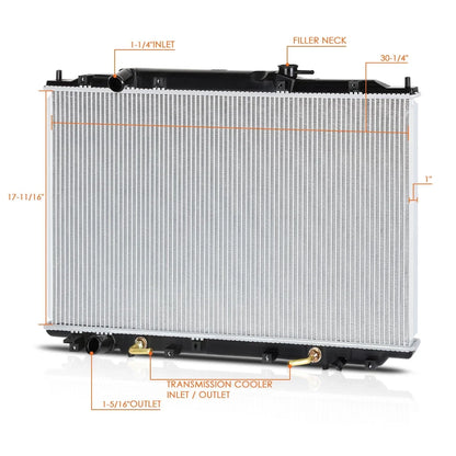 OE Style Aluminum Cooling Radiator for Honda Odyssey (2005–2010) DPI-2806
