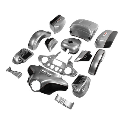 Fairings Bodywork for Harley Electra Glide (2014–2024) Billet Silver / Vivid Black