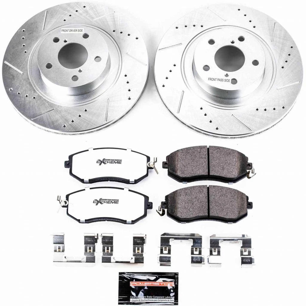 Power Stop Brake Kit for Subaru Legacy (2013–2014) TLX-psbK6082-26-CL360A73