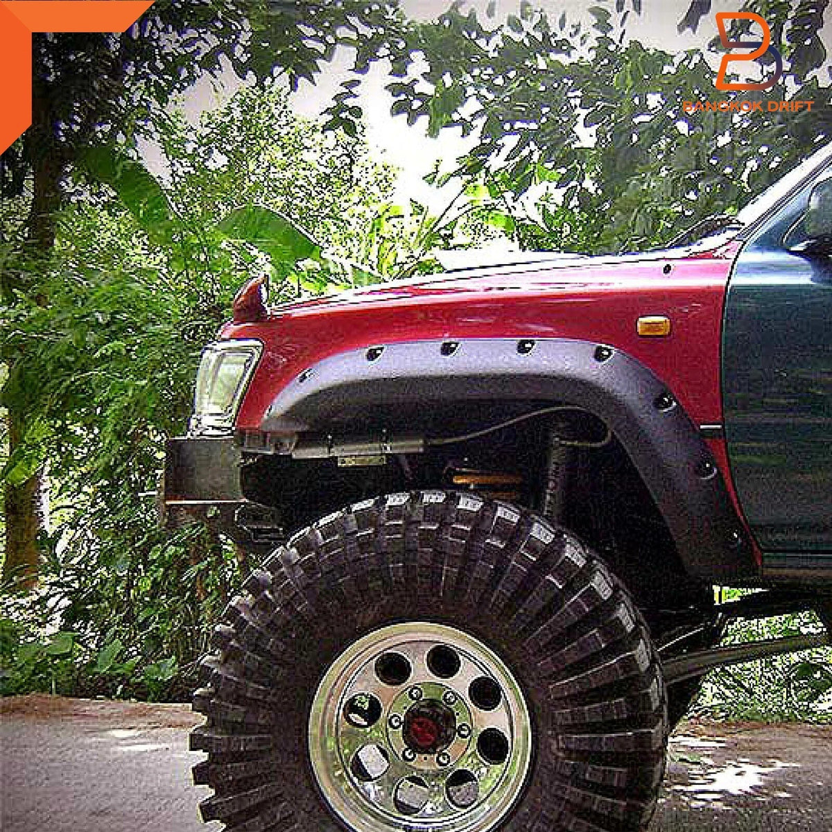 Fender Flares for 2DR Ex-Cab Toyota Hilux Ute (1989-1997)