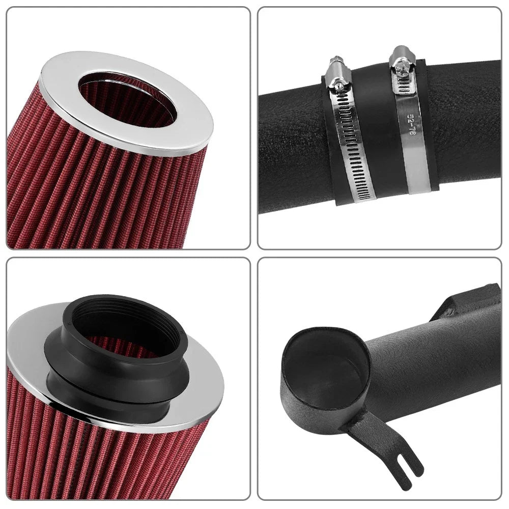Cold Air Intake Kit Pipe + Filter for Honda Civic EX LX DX (2006–2011)