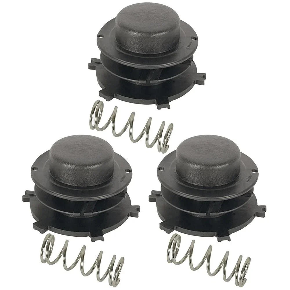 3X Trimmer Head Spools w/ Springs for 4002-713-3017 0000-997-1501