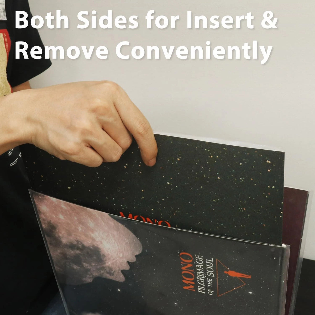 Set of 3 Gatefold Record Sleeves for 12 Inch Vinyl Albums
